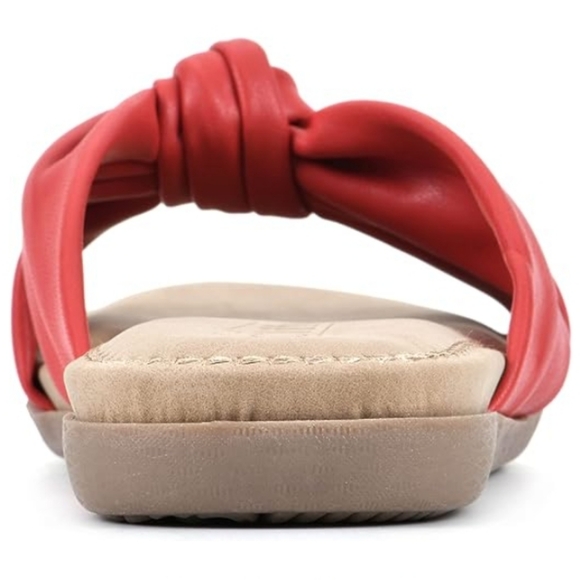 Flat Women's Fateful Flip-Flop Sandals Red - Picture 5 of 7